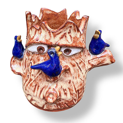 Brian Wilson 4.5" Stump Whistler w/3 Blue Birds DP5116